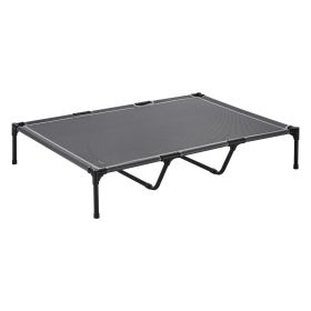 VEVOR Elevated Dog Bed for Large Dogs, Portable Raised Dog Cot with Steel Metal Frame and Breathable Teslin Mesh VEVOR Elevated Dog Bed for Large Dogs, Portable Raised Dog Cot with Steel Metal Frame and Breathable Teslin Mesh